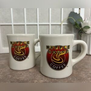 Waffle House Diner-Style Mugs Set of 2